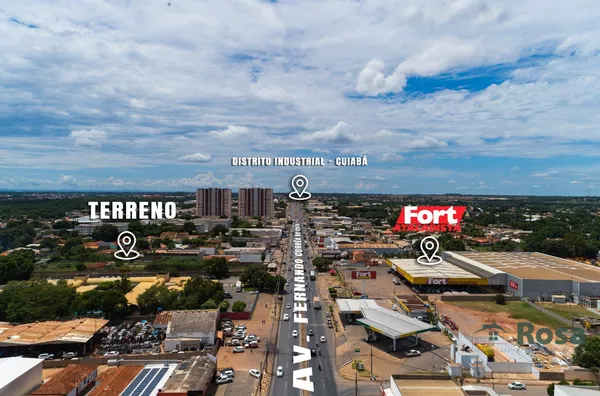 Terreno à Venda e Locação, no Bairro Parque Ohara, localizado na Avenida Ferrando Corrêia, Cuiabá. - Foto 1