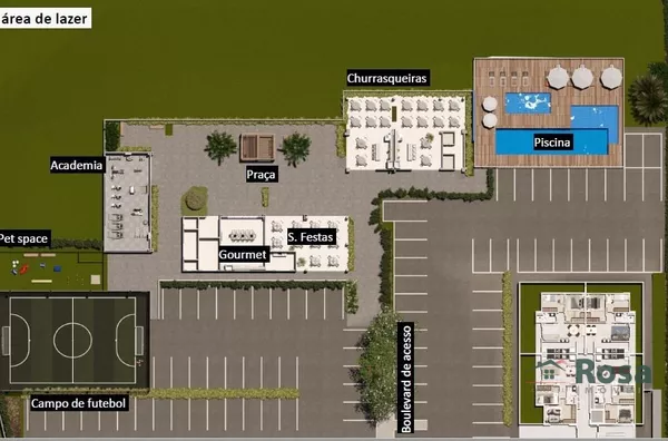 Apartamento com sacada na região do Santa Rosa - Foto 5