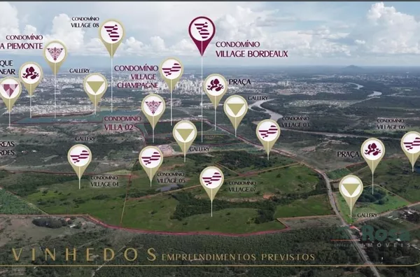 Terreno Condomínio, VILLAGE BORDEAUX,  Vinhedos, Cuiabá - Foto 4