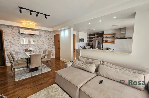 Apartamento para venda,3 vagas na garagem, mobiliado, próximo ao Shopping Pantanal, Centro Politico Administrativo,  Bela Vista, Cuiabá - Foto 5