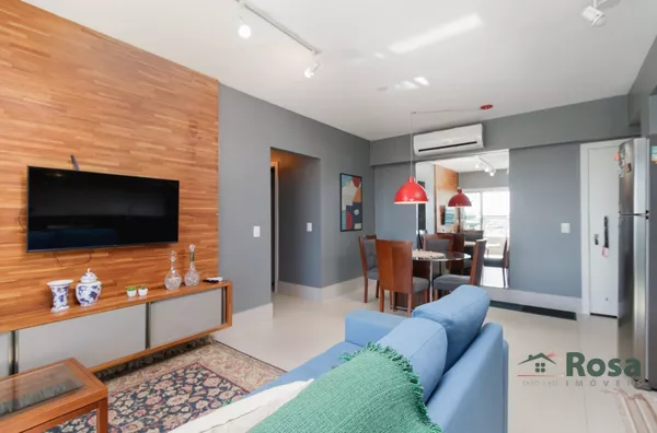 Apartamento à Venda com 2 Suítes, todo mobiliado, próximo ao Shopping 3 Américas, Cuiabá. - Foto 1