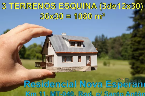 Terreno para venda,  Residencial Nova Esperança, Pequizeiro, Próximo ao novo Hospital Julio Muller e UFTM,  Cuiabá - Foto 2