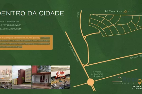 Terrenos no Condomínio Alta Vista em Cuaibá - Foto 3