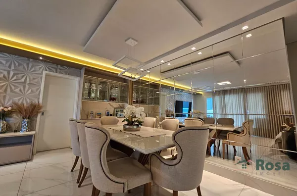 Apartamento de luxo com lagoa e praia artificial para venda com móveis, próximo ao Colégio Plural,  Ribeirão Do Lipa, Cuiabá - Foto 5