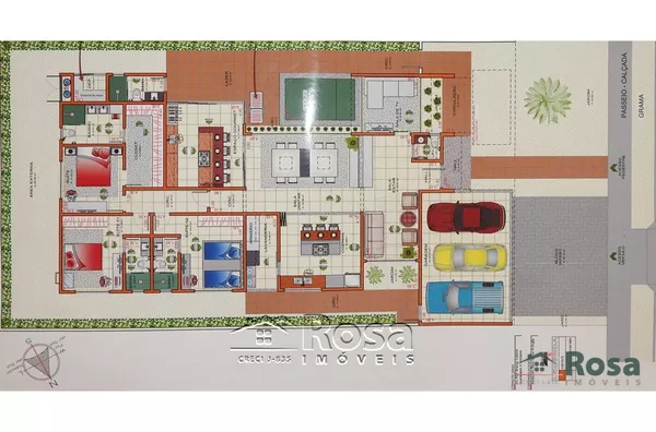Casa em Condomínio fechado para venda, Florais dos Lagos, Cuiabá - Foto 4