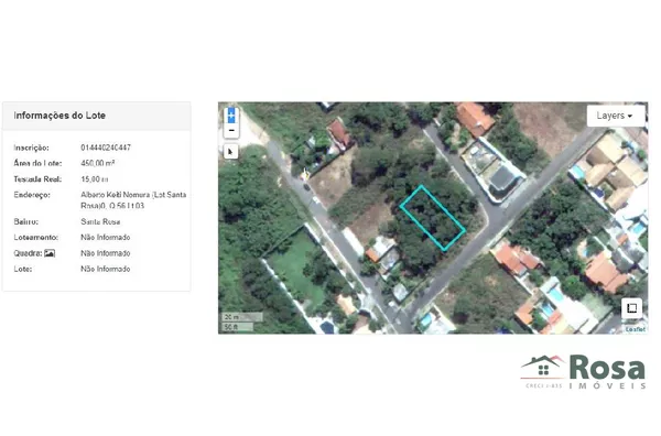 Terreno para venda Santa Rosa Cuiabá