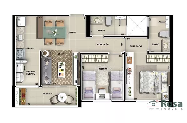 Apartamento para venda ELDORADO Cuiabá - Foto 2