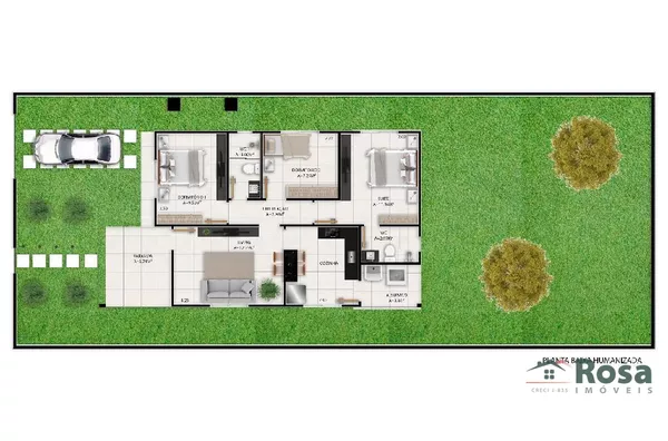 Casa para venda DISTRITO INDUSTRIAL RESIDENCIAL SÃO JOSÉ Cuiabá