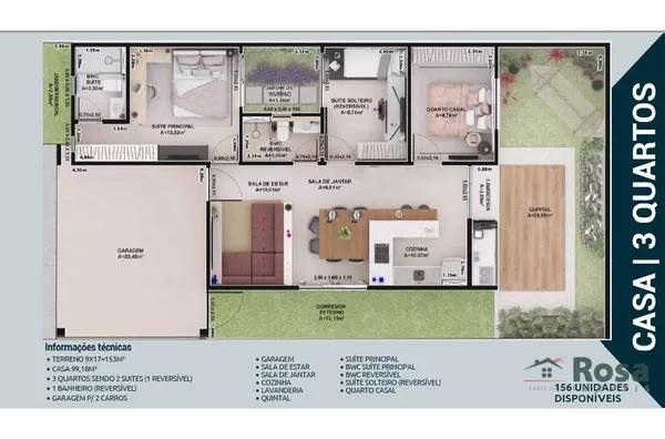 CASA EM CONDOMINIO FECHADO para venda MORADA DA SERRA Cuiabá - Foto 3