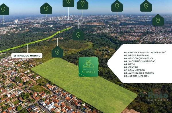 Terreno para venda ALTOS DO COXIPÓ Cuiabá - Foto 1