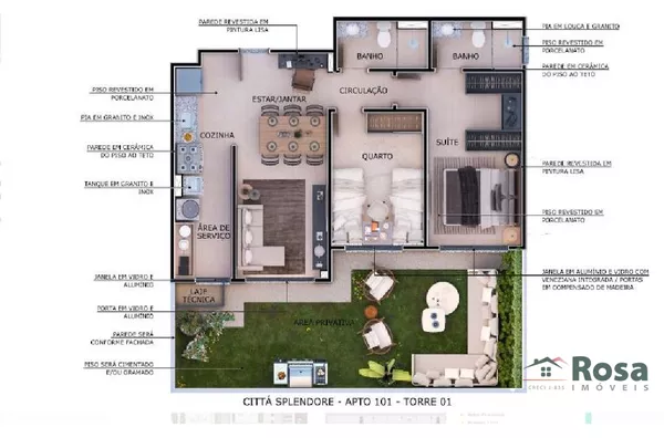 Apartamento para venda DESPRAIADO Cuiabá - Foto 5