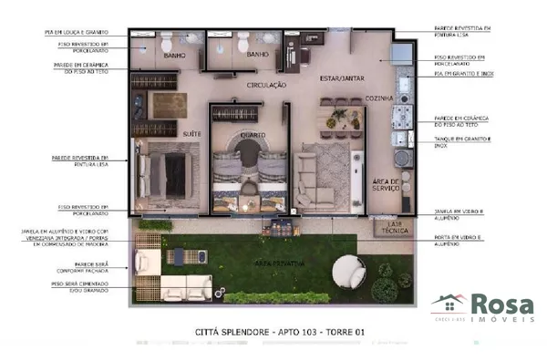Apartamento para venda DESPRAIADO Cuiabá - Foto 6