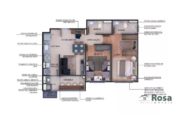 Apartamento para venda DESPRAIADO Cuiabá - Foto 2