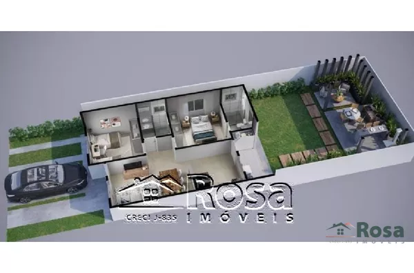 CASA EM CONDOMINIO FECHADO para venda PASSAGEM DA CONCEIÇÃO VÁRZEA GRANDE - Foto 4