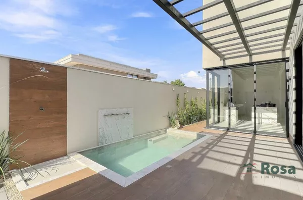 Casa contemporânia térrea, 3 suítes, Condomínio Belevedere II - Foto 21