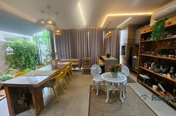 Sobrado em condomínio fechado área nobre para venda, 3 quarto(s),  Jardim Itália, Cuiabá - Foto 6