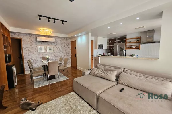 Apartamento para venda,3 vagas na garagem, mobiliado, próximo ao Shopping Pantanal, Centro Politico Administrativo,  Bela Vista, Cuiabá - Foto 6