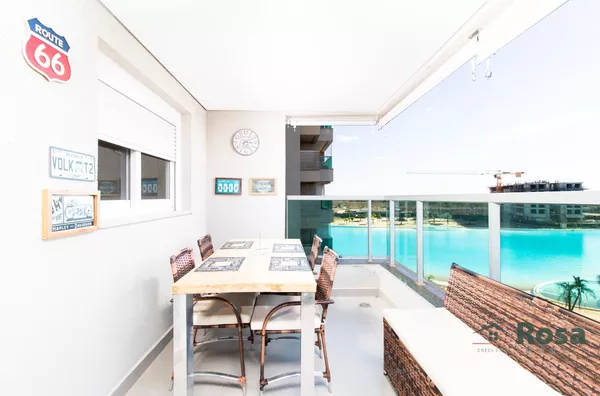 Apartamento para Locação com 2 Quarto(s), sendo 1 Suíte, Varanda Gourmet Mobiliado no Condomínio Brasil Beach Cuiabá - Foto 3