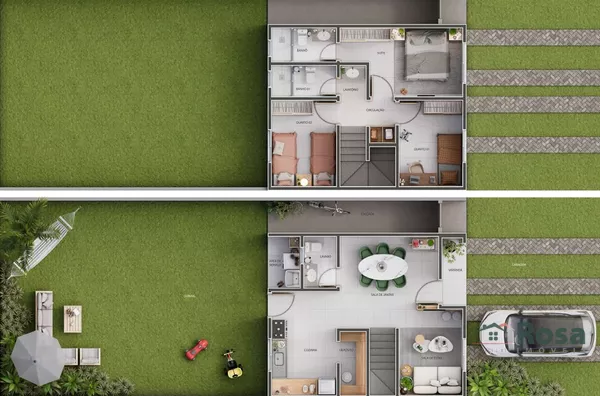 Sobrado para venda, 3 quarto(s), Nova Esperança, Cuiabá - Foto 6