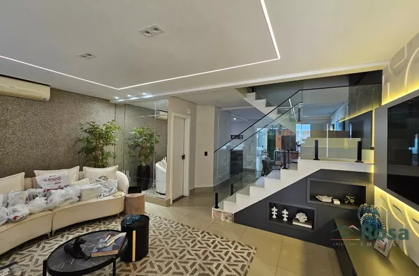 Sobrado em condomínio fechado para venda, porteira fechada, 3 quartos sendo uma suíte,  Santa Cruz Ii, Cuiabá - Foto 1