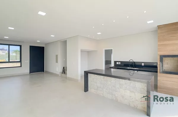 Sobrado à Venda Recém Contruído, com 3 QUARTO(s) sendo 1 SUÍTE, com COZINHA GOURMET e vista para PISCINA, no Condomínio BRISAS, ao lado do Brasil Beach, Cuiabá. - Foto 6