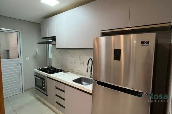 Apartamento andar alto, 3 quarto(s) sendo 01 suíte, com móveis planejados no Goiabeiras.