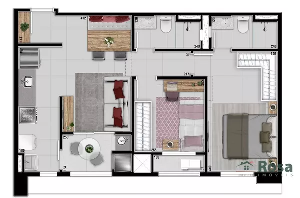 Apartamento para venda GOIABEIRAS Cuiabá - Foto 6