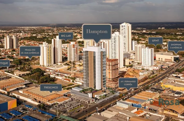 Apartamento para venda JARDIM DAS AMÉRICAS Cuiabá - Foto 1