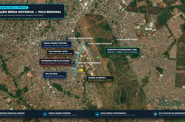 Área para incorporação no Jardim Aeroporto em Várzea Grande