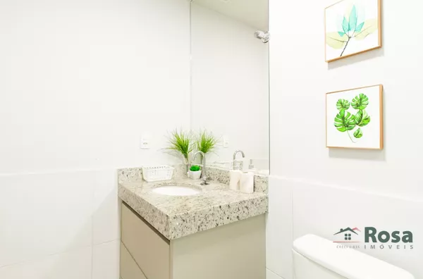 Apartamento para Locação com 2 Quarto(s), sendo 1 Suíte, Varanda Gourmet Mobiliado no Condomínio Brasil Beach Cuiabá - Foto 12