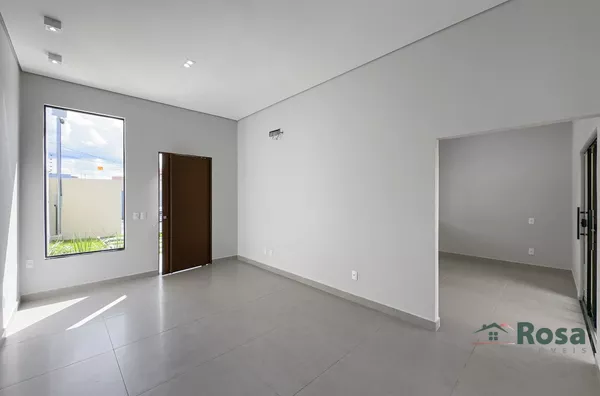 Casa Nova com pá direito duplo no RECANTO DOS PÁSSAROS, próximo da Avenida das Torres, Cuiabá. - Foto 6