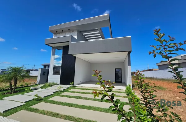 Casa térrea, em condomínio de luxo  para venda, próximo a UFMT, Shopping Três Américas, 3 quarto(s),  Jardim Itália, Cuiabá - Foto 1