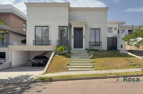 Casa à venda fachada Neoclassica, com 4 suítes no CONDOMÍNIO VILLA JARDIM, Cuiabá. - Foto 1