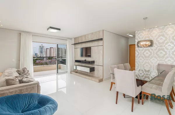 Apartamento à Venda Mobiliado com 3 Suíte(s) no Condomínio Pantanal II, ao lado do Shopping Pantanal, Cuiabá. - Foto 4