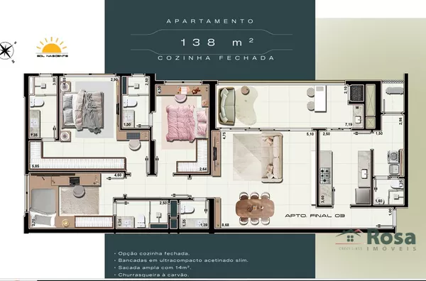 Apartamento para venda,  Duque De Caxias, Cuiabá - Foto 23