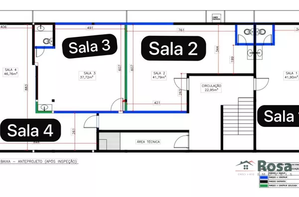 Planta parte superior