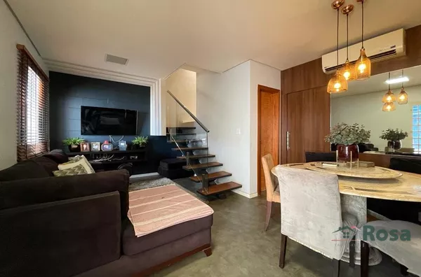 Sobrado em condomínio fechado para venda, Residencial Parque do Coxipó, Coxipó da Ponte. - Foto 4