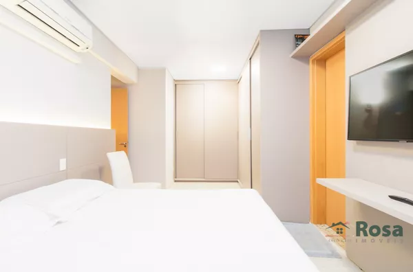 Apartamento para Locação com 2 Quarto(s), sendo 1 Suíte, Varanda Gourmet Mobiliado no Condomínio Brasil Beach Cuiabá - Foto 10