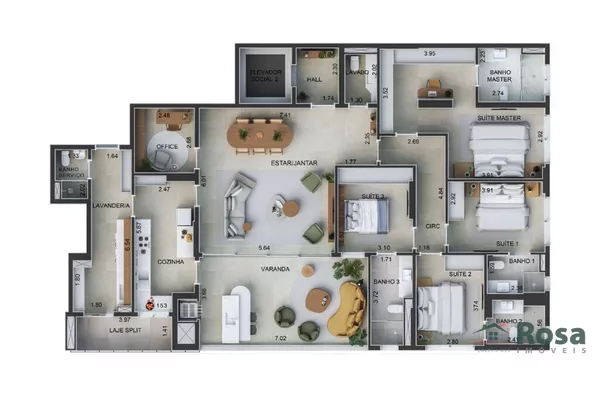 Oportunidade de Ágio: Unidade Exclusiva no AUGHE Plaenge - Ao Lado do Parque Mãe Bonifácia - Foto 3