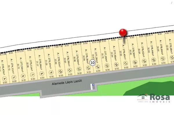 Lote para venda no Condomínio Florais Safira, Ribeirão Do Lipa, Cuiabá - Foto 13