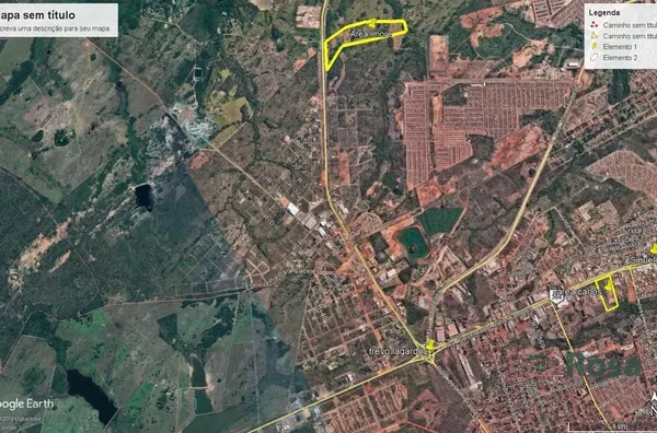 Sítio para venda, com 300m  de frente para BR 163/364 saída para Jangada, Novo Mundo, Várzea Grande - Foto 1