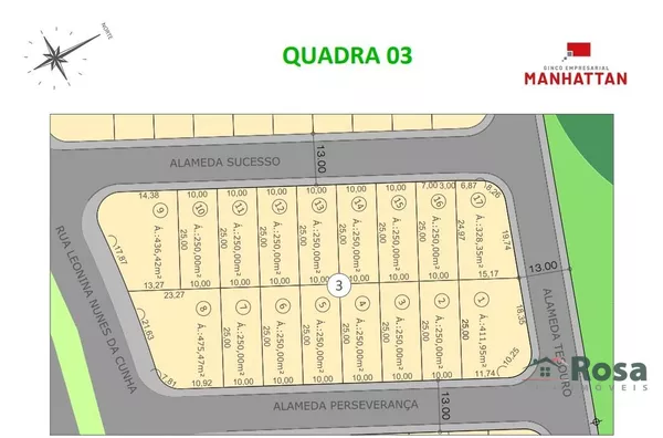 Terrenos para venda, Ginco Empresarial Manhattan, Várzea Grande - Foto 4