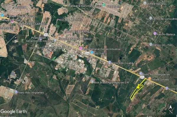 Área para Logistica e Industria
