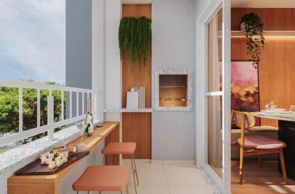 Apartamento com churrasqueira para venda - Bela Marina, Cuiabá