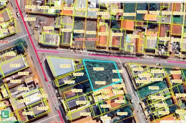 Terreno próximo a Prefeitura de VG para venda,  Jardim Costa Verde, Cuiabá