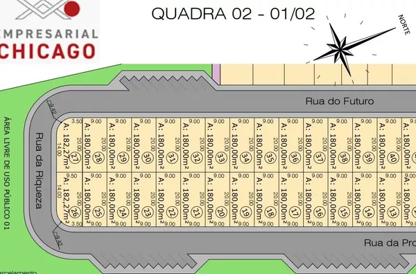 Terreno para venda,  Ginco Empresarial Chicago, Cuiabá