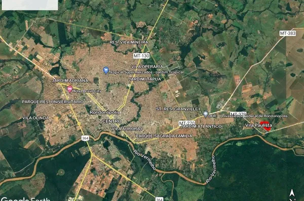 Terreno para venda VILA PAULISTA RONDONÓPOLIS