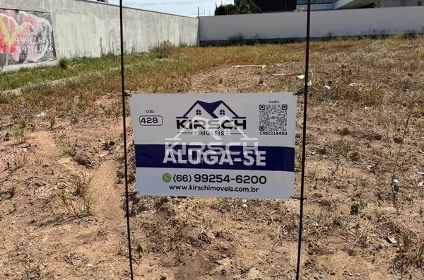 Terreno para Locação no Residencial Recanto Suíço em Sinop - MT
