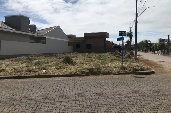 Esquina, pla, alta, frente Leste, Jardim Europa