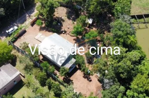 Sítio completo - casa de alvenaria, 150m do asfalto